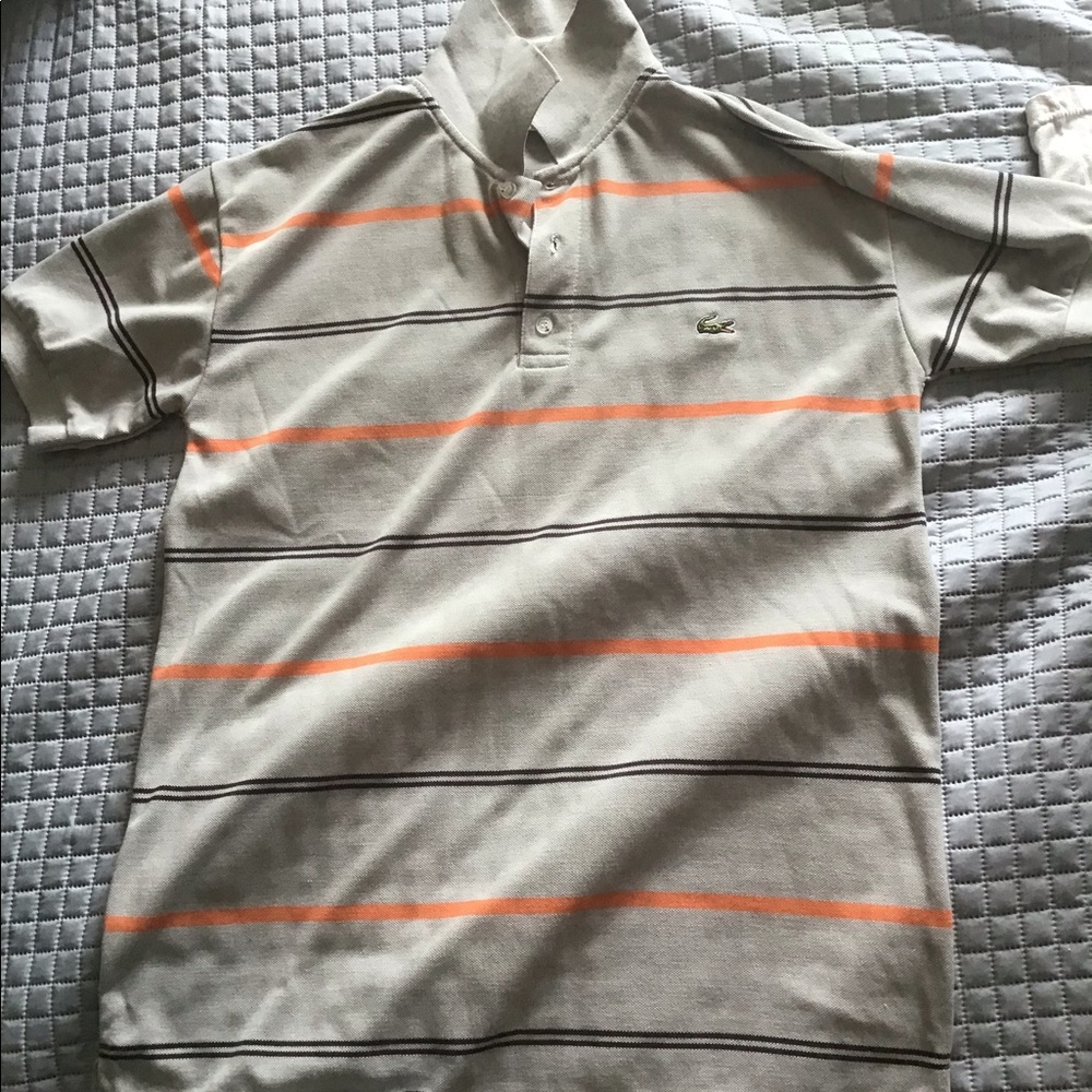 Lacoste sport shirt.
